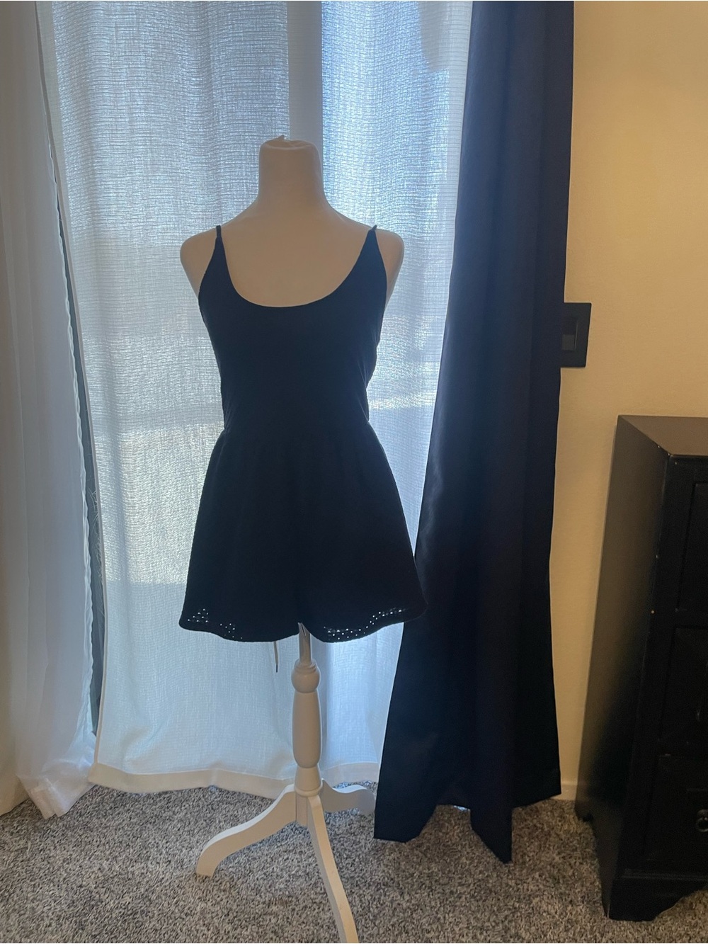 wild fable Black Sleeveless Romper